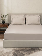 BAROQUE-PUMICE STONE KING BED SHEET SET