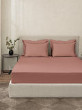 CHANTILLY-ASH ROSE KING BED SHEET SET