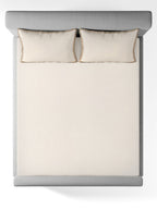 CHANTILLY-SNOW WHITE KING BED SHEET SET