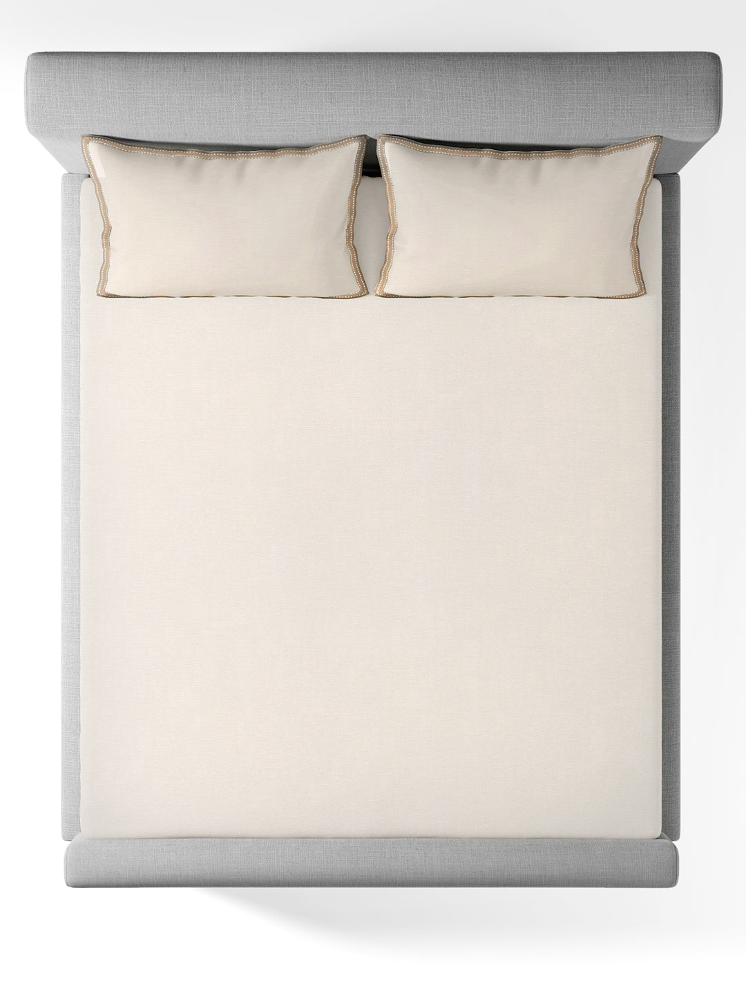 CHANTILLY-SNOW WHITE KING BED SHEET SET