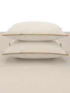 CHANTILLY-SNOW WHITE KING BED SHEET SET