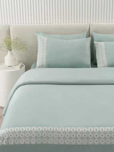 CLASSIQUE-POWDER BLUE KING BED SHEET SET