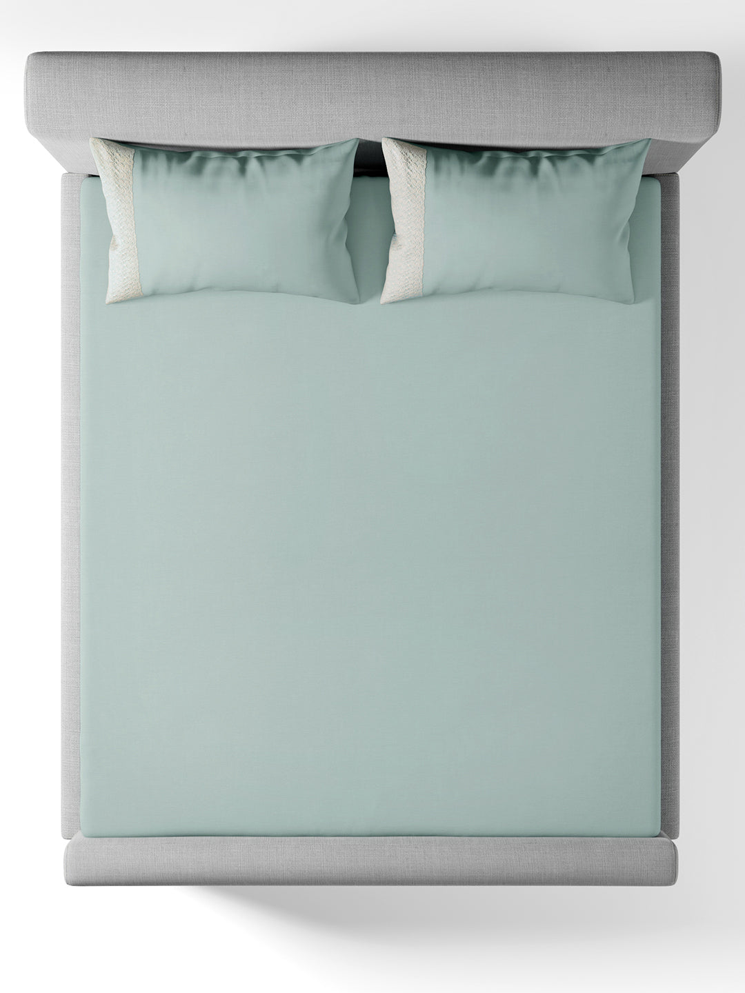 CLASSIQUE-POWDER BLUE KING BED SHEET SET