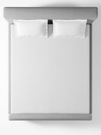 FILIGREE-BRIGHT WHITE KING BED SHEET SET