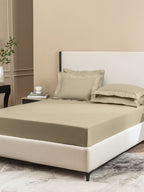 FILIGREE-FRENCH OAK KING BED SHEET SET