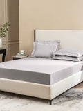 FILIGREE-OYSTER KING BED SHEET SET