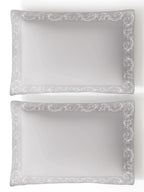 FILIGREE-OYSTER KING BED SHEET SET