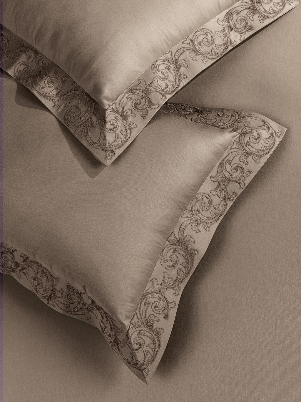 FILIGREE-SAVANNAH TAN KING BED SHEET SET