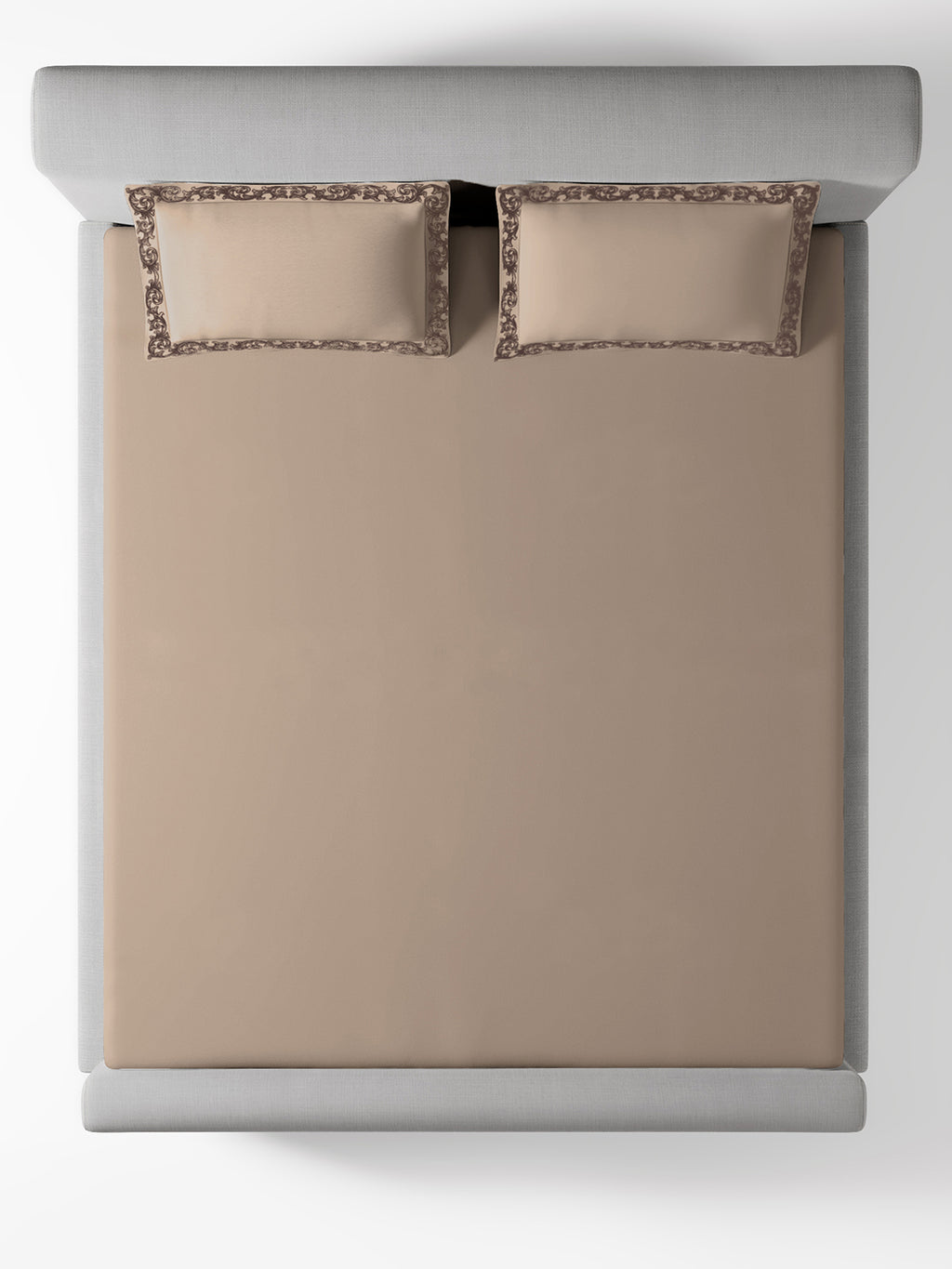 FILIGREE-SAVANNAH TAN KING BED SHEET SET