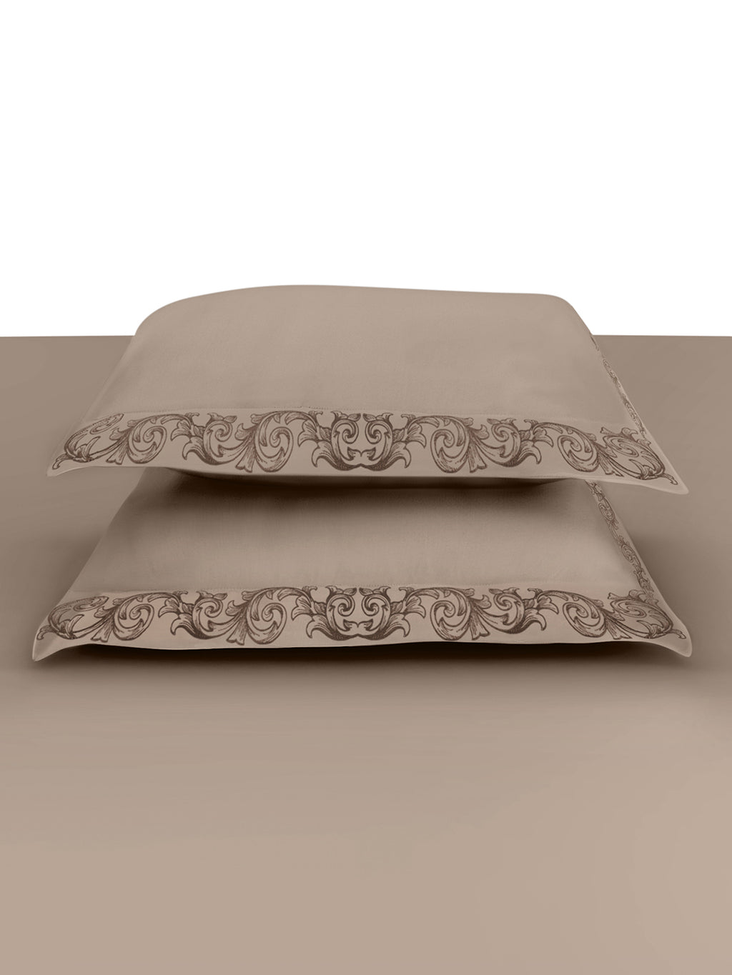 FILIGREE-SAVANNAH TAN KING BED SHEET SET