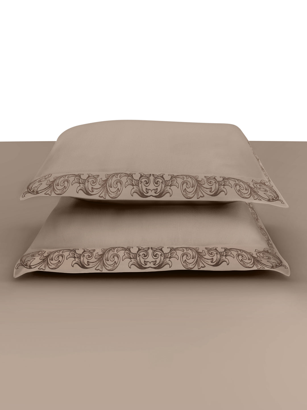 FILIGREE-SAVANNAH TAN KING BED SHEET SET
