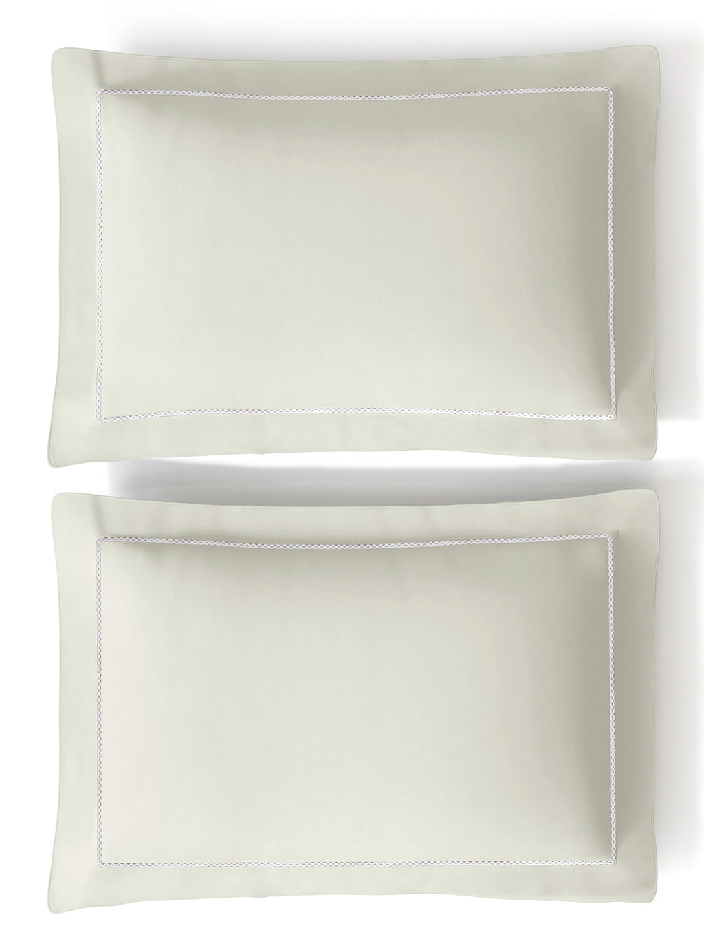 GRACE-MILK WHITE KING BED SHEET SET