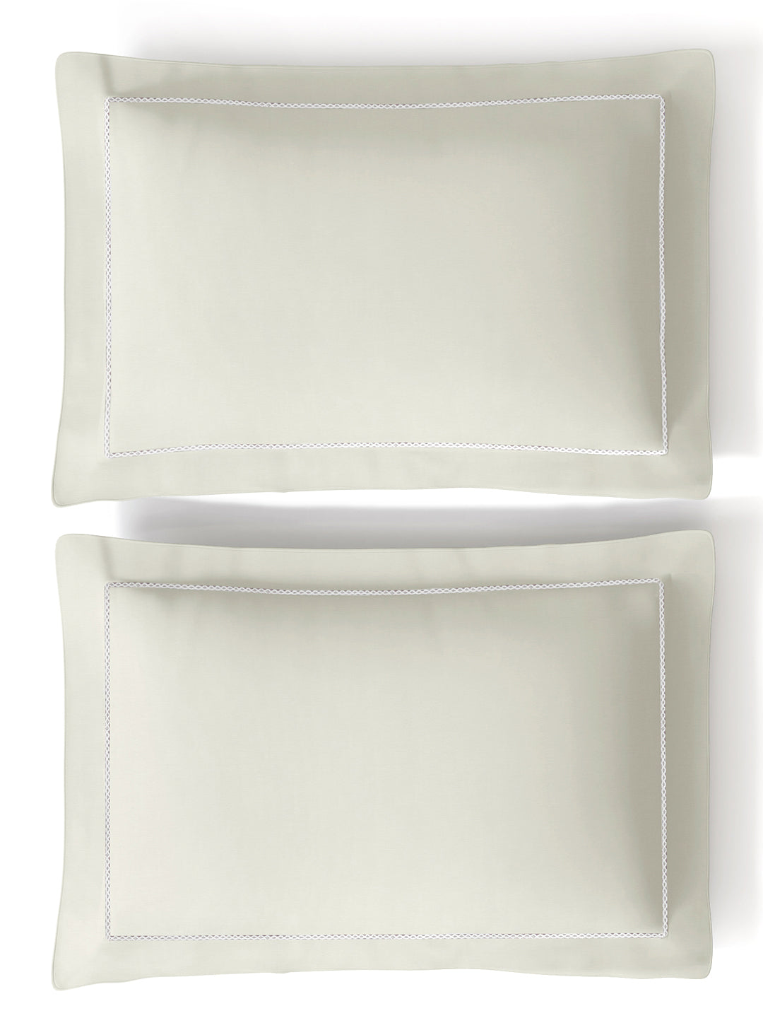 GRACE-MILK WHITE KING BED SHEET SET