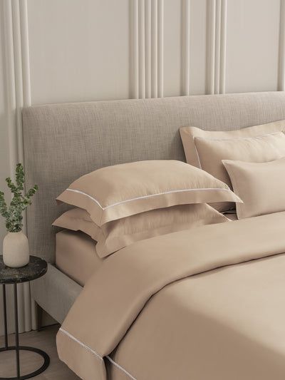 GRACE-SANDSTONE KING BED SHEET SET