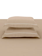 GRACE-SANDSTONE KING BED SHEET SET