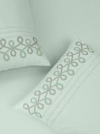 INFINITI-OPAL BLUE KING BED SHEET SET