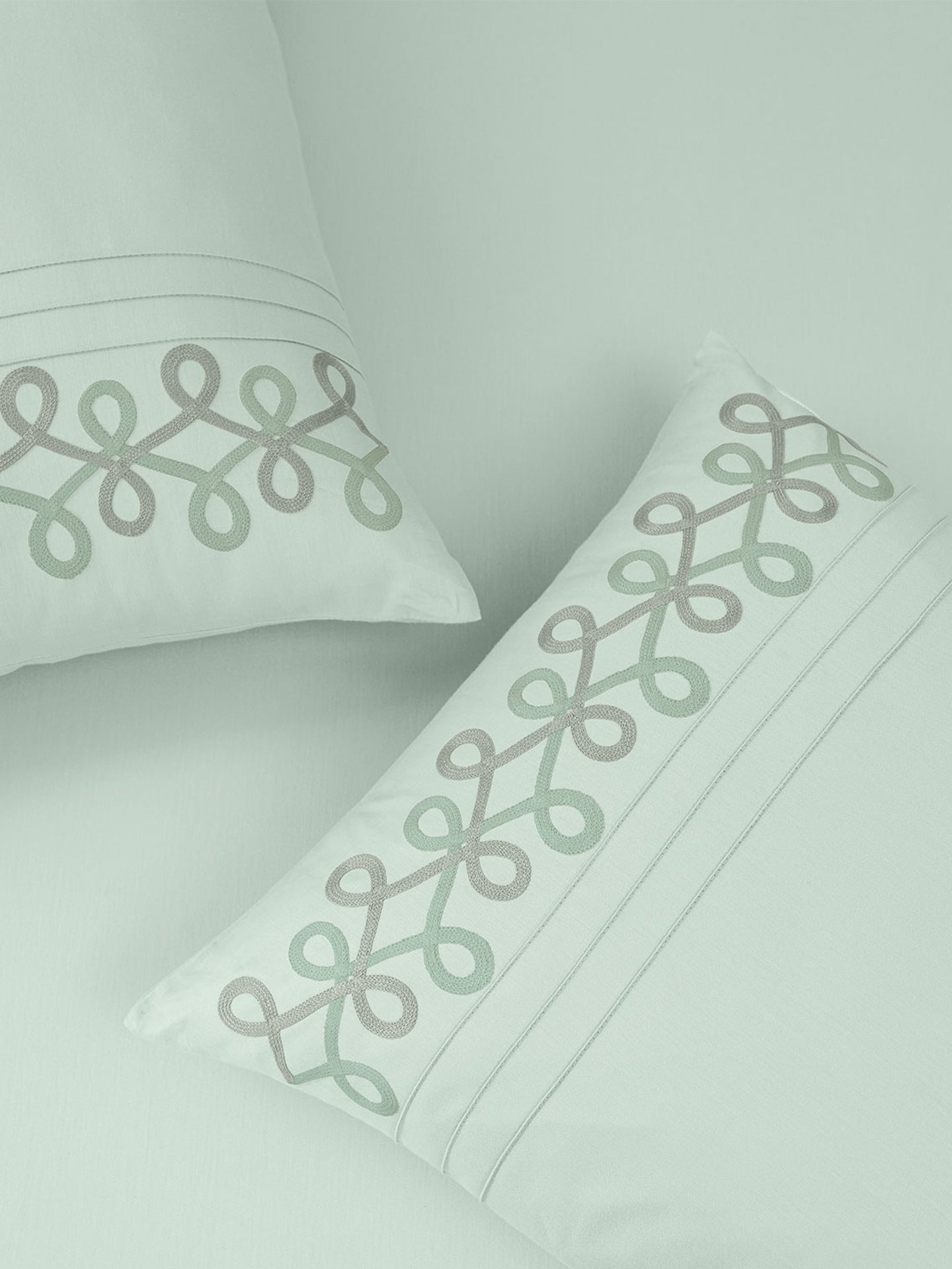 INFINITI-OPAL BLUE KING BED SHEET SET