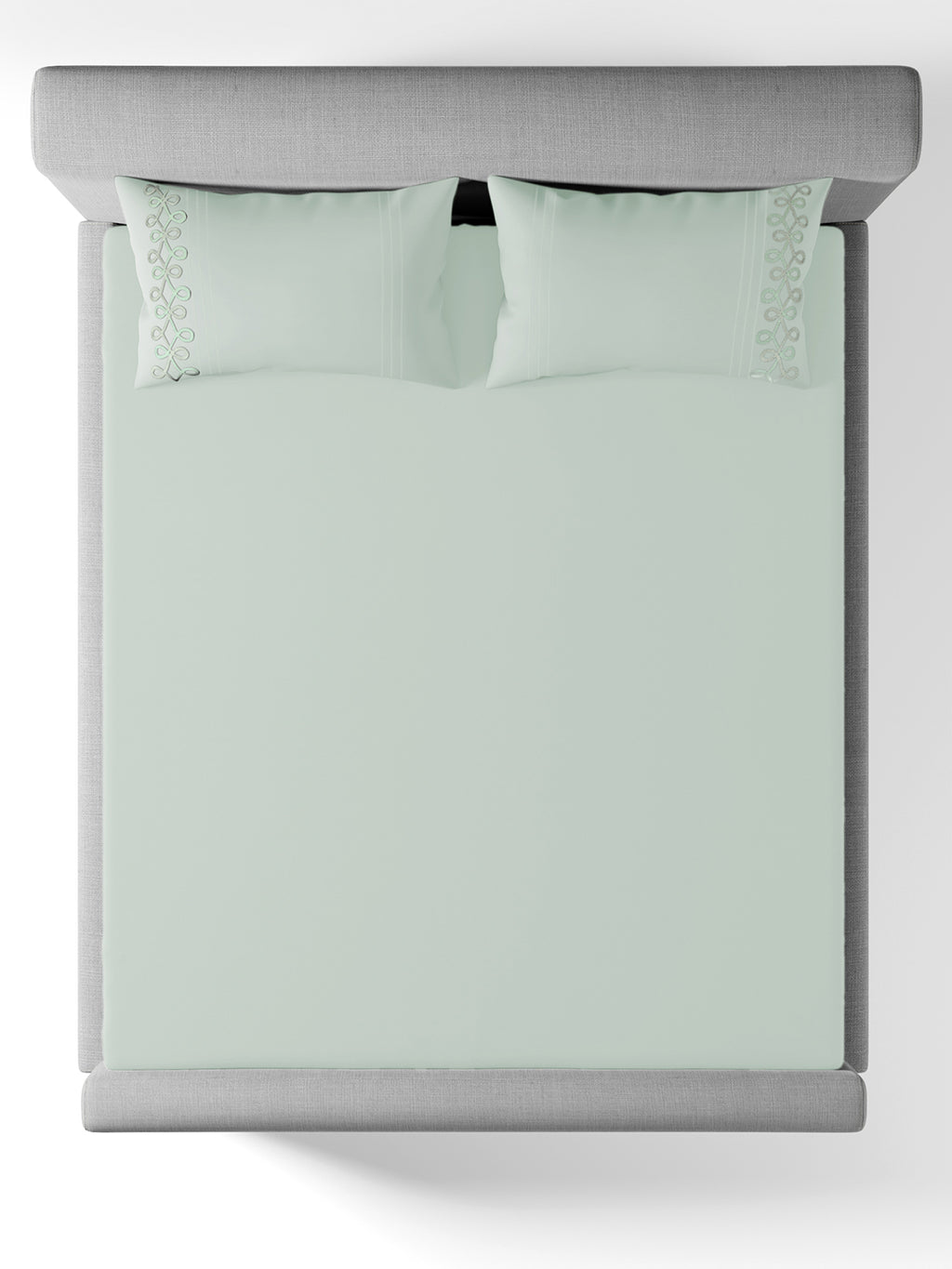 INFINITI-OPAL BLUE KING BED SHEET SET