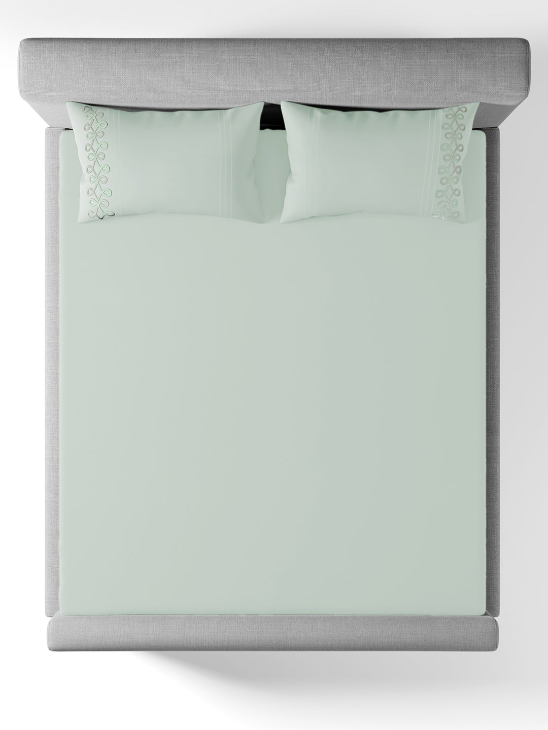INFINITI-OPAL BLUE KING BED SHEET SET