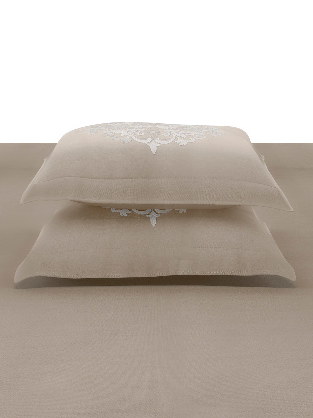 ORIENTAL-CLOUD GREY KING BED SHEET SET