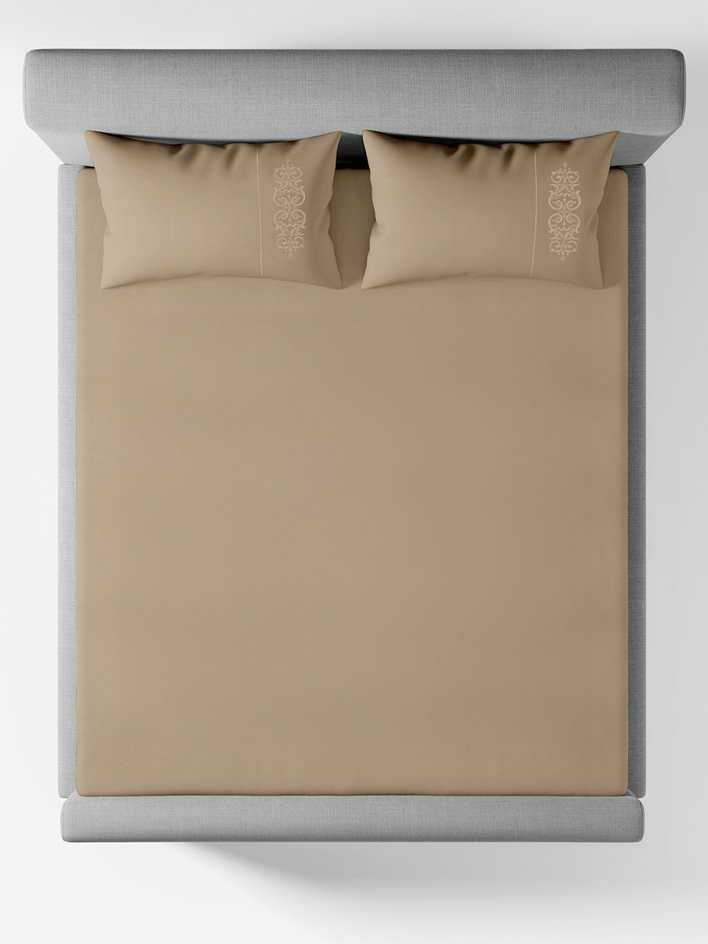 ORNATE-FRENCH OAK KING BED SHEET SET