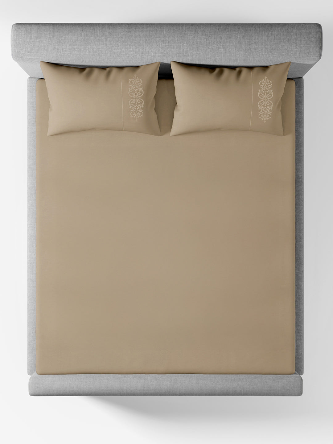 ORNATE-FRENCH OAK KING BED SHEET SET