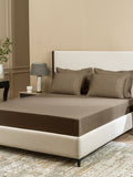 ORNATE-SAVANNAH TAN KING BED SHEET SET