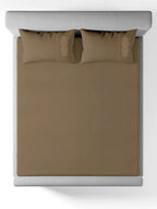 ORNATE-SAVANNAH TAN KING BED SHEET SET