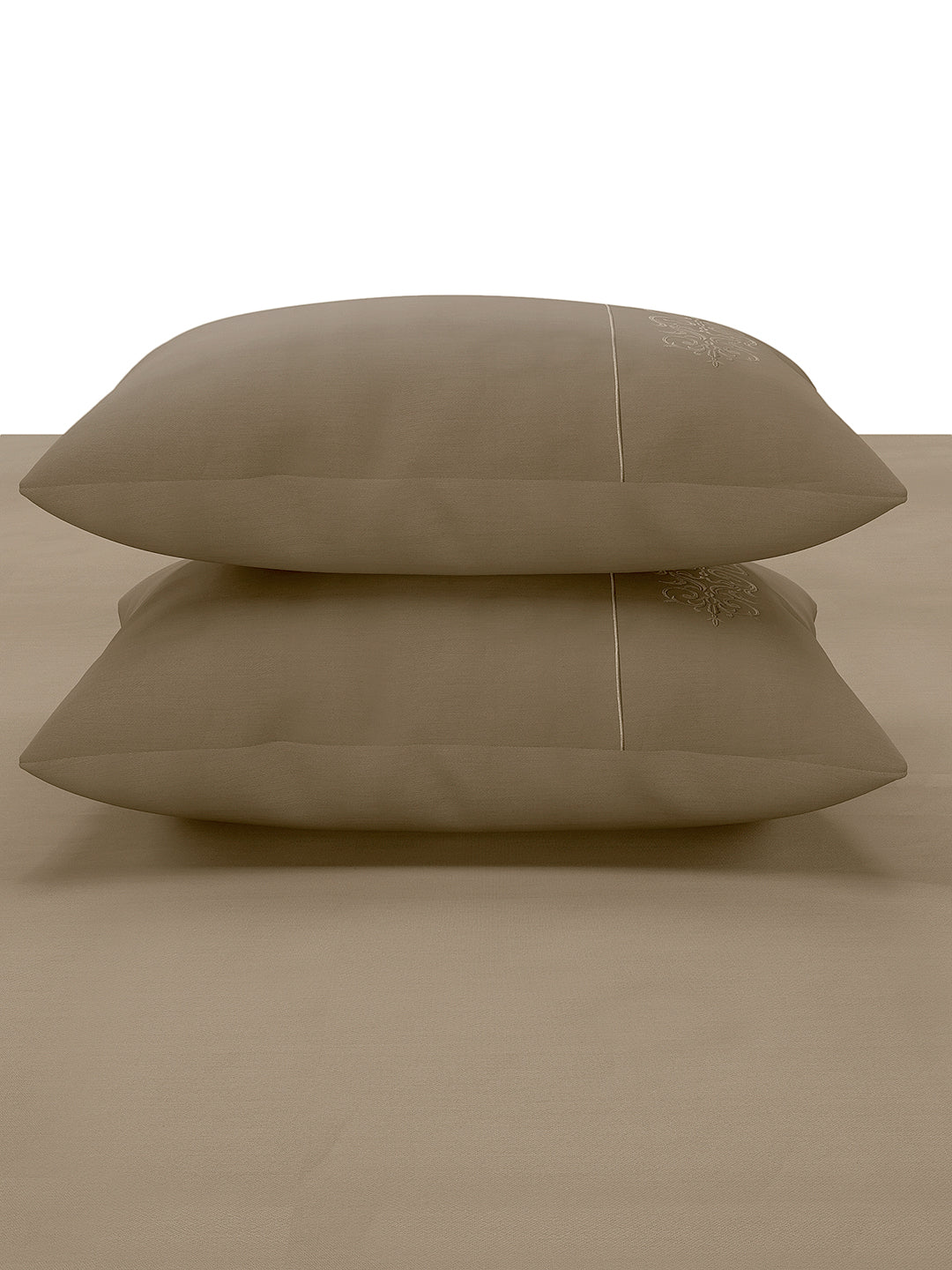 ORNATE-SAVANNAH TAN KING BED SHEET SET
