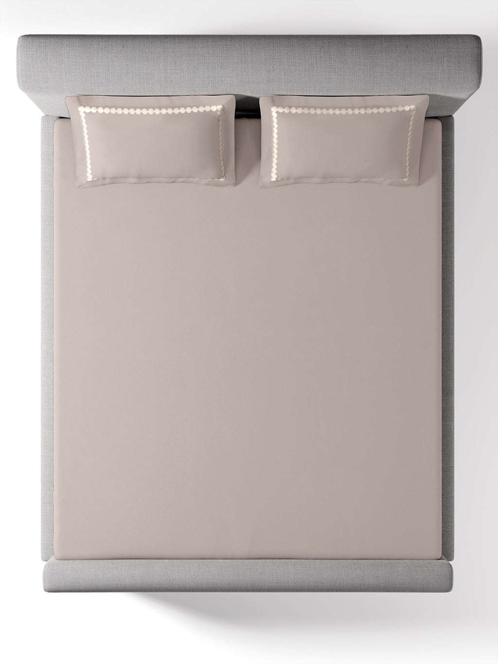 PEARLS-PARCHMENT KING BED SHEET SET