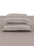 PEARLS-PARCHMENT KING BED SHEET SET