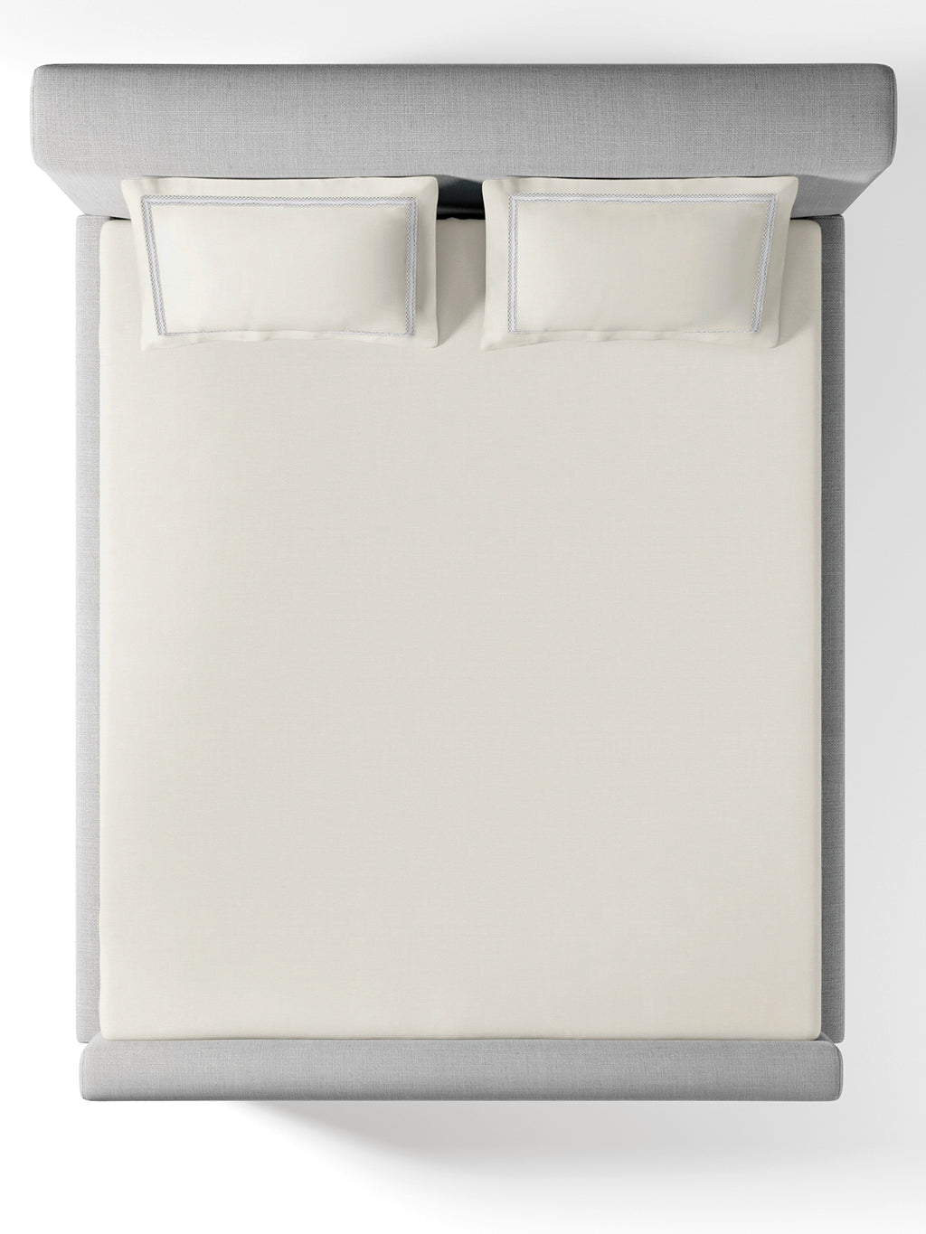 STELLAR-BRIGHT WHITE KING BED SHEET SET