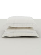 STELLAR-BRIGHT WHITE KING BED SHEET SET