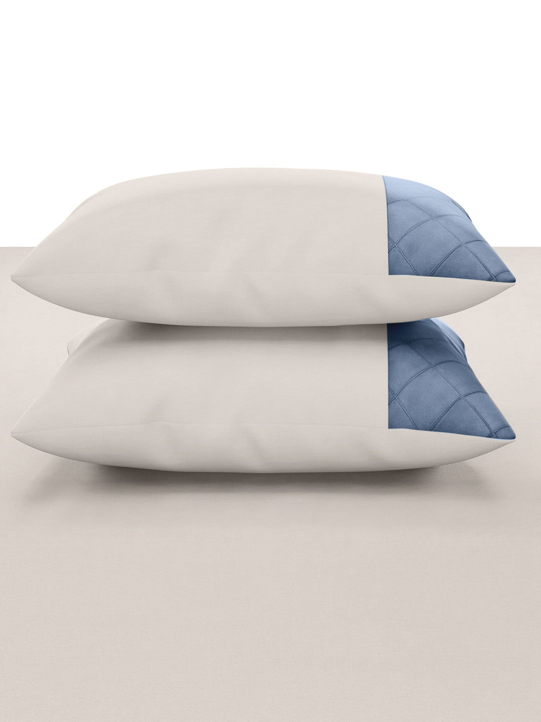 TRELLIS-PUMICE STONE-BLUEFIN KING BED SHEET SET