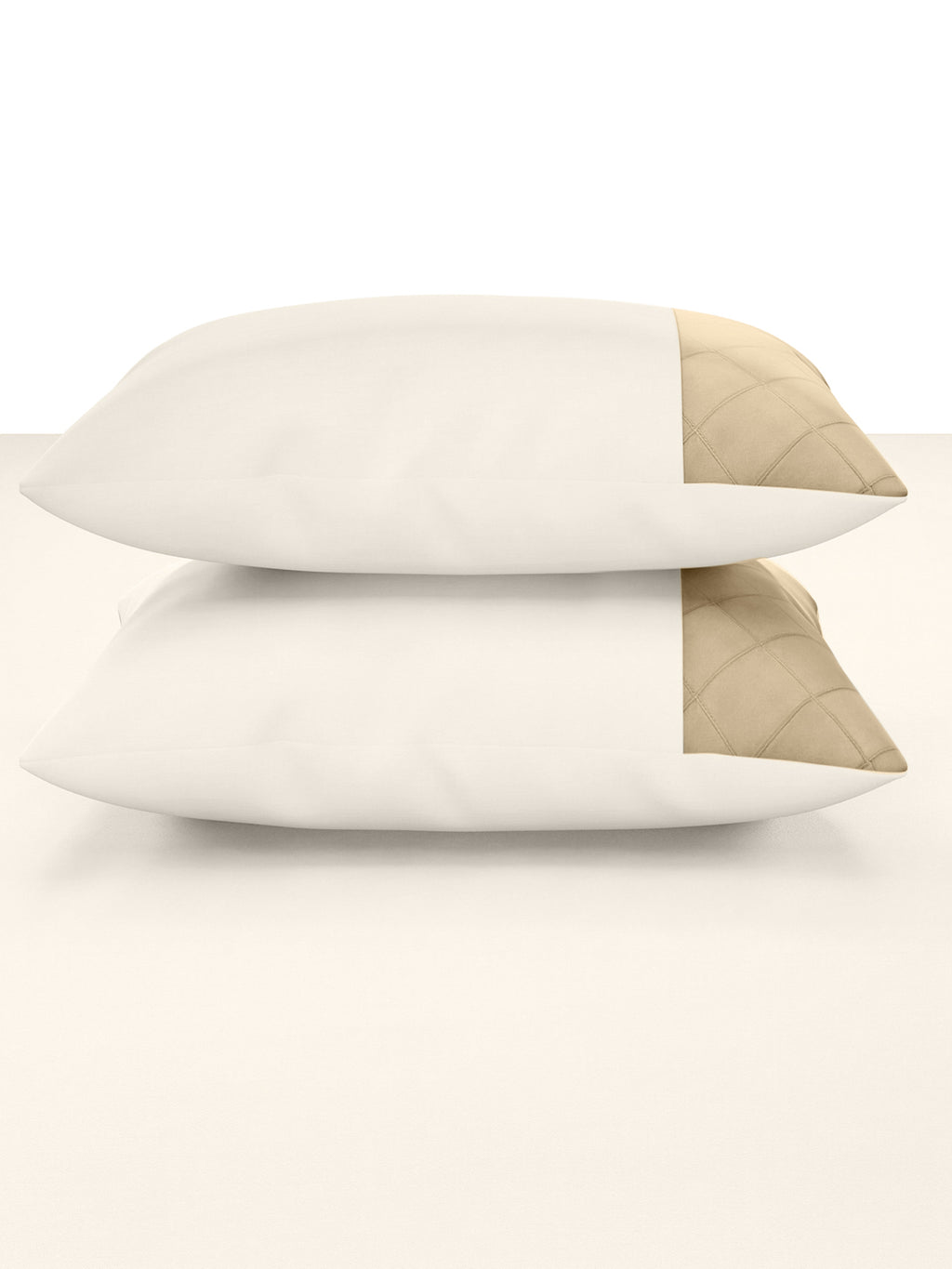TRELLIS-SNOW WHITE- FRENCH OAK KING BED SHEET SET