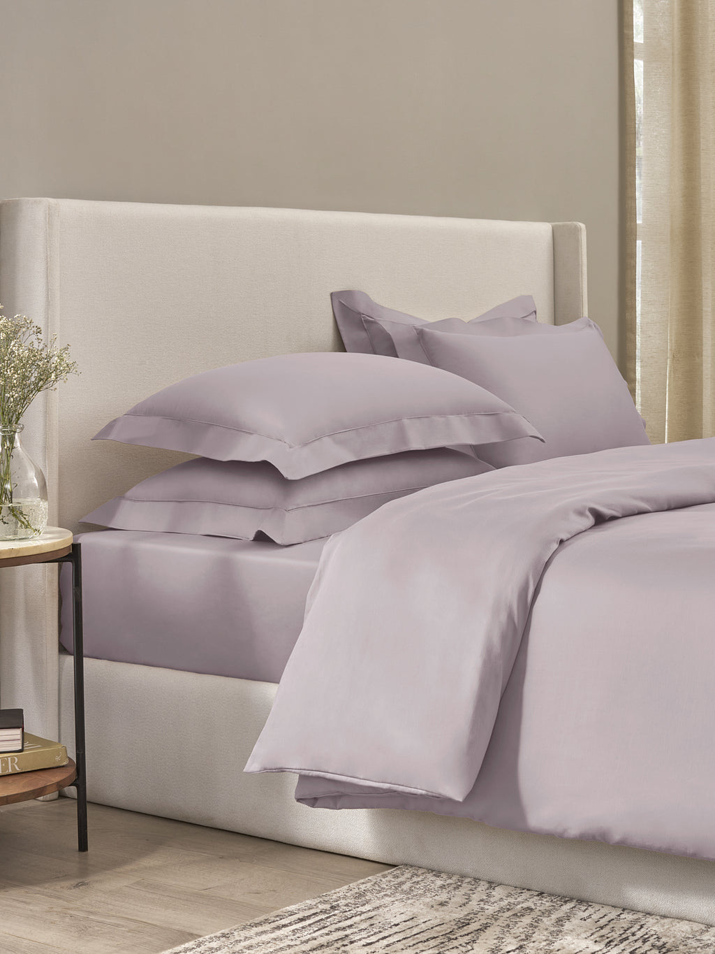 LAVENDER DOUBLE DUVET COVER