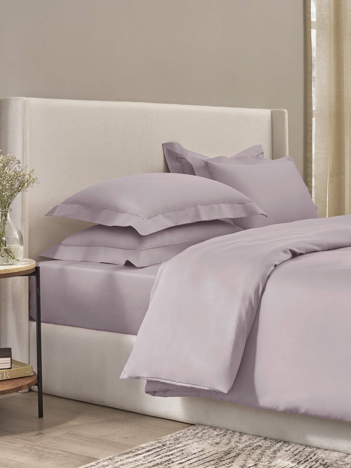 LAVENDER DOUBLE DUVET COVER