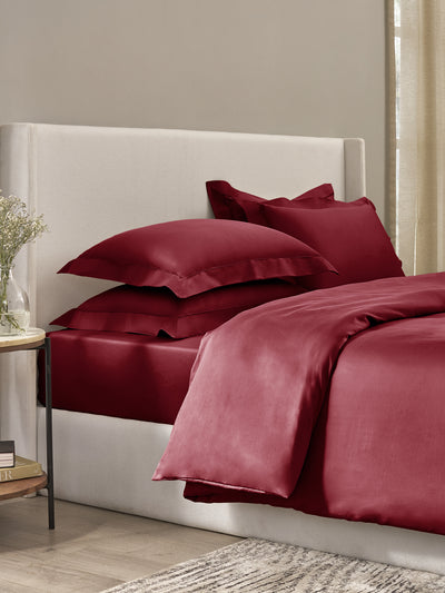 MAROON KING BED SHEET SET