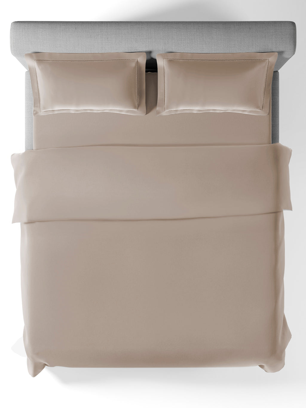 TAUPE DOUBLE DUVET COVER