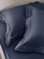 NAVY KING BED SHEET SET