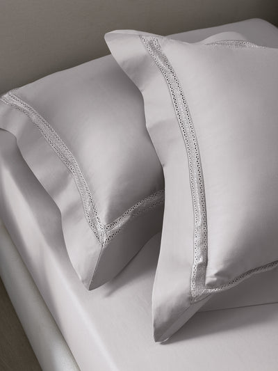 QUIET GREY PILLOW COVER