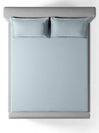 STEEL BLUE KING BED SHEET SET