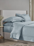 STEEL BLUE KING BED SHEET SET