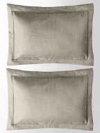 AZURA-NATURAL DOUBLE JACQUARD COMFORTER SET