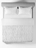 BRIAR-BRILLIANT WHITE DOUBLE QUILTED BEDSPREAD SET