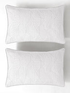 BRIAR-BRILLIANT WHITE DOUBLE QUILTED BEDSPREAD SET