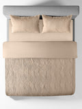 BRIAR-SAND DOUBLE QUILTED BEDSPREAD SET
