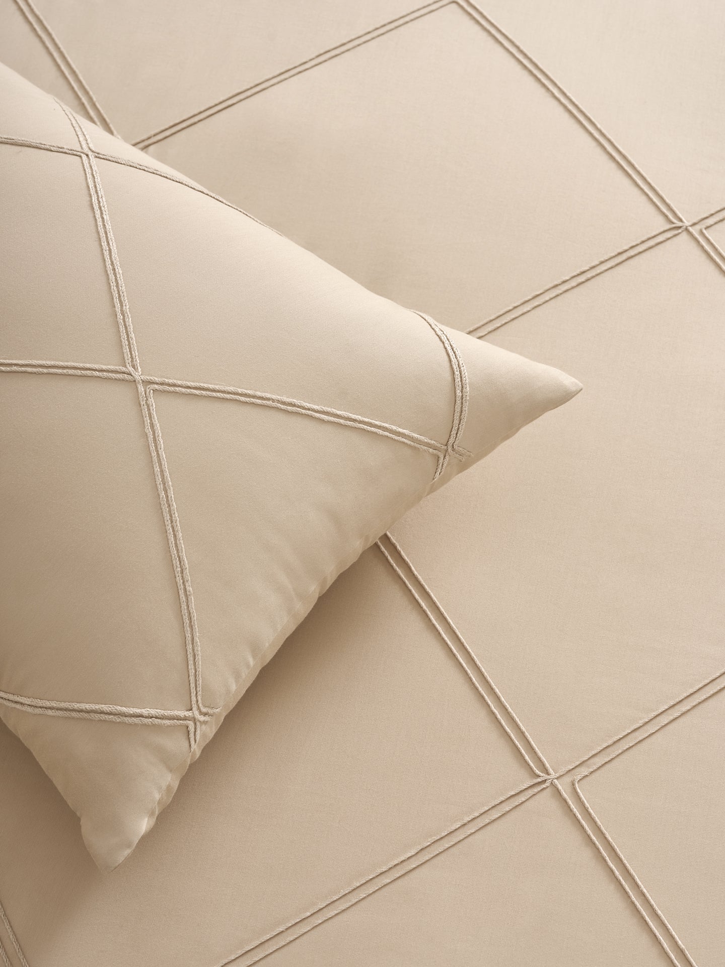 ENZO-SAND DOUBLE DUVET COVER SET