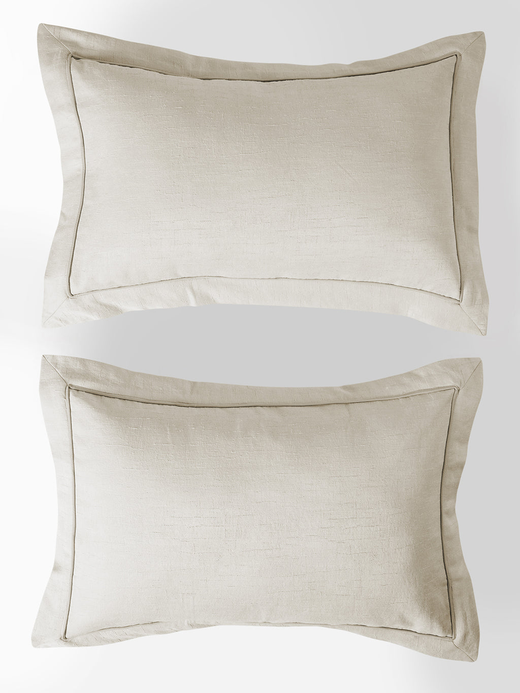 MIRAE-PARCHMENT DOUBLE JACQUARD COMFORTER SET
