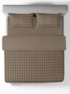 OTHELLO-MOCHA DOUBLE DUVET COVER SET